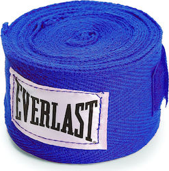 Everlast Classic Cotton 4455 Martial Arts Hand Wraps 2.75m Blau