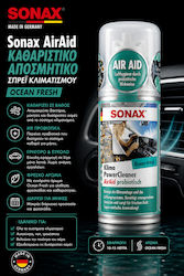 Sonax AirAid Ocean Fresh Спрей за Почистване на Автомобилни Климатични Устройства 100ml Sonax AirAid Ocean Fresh Спрей за Почистване на Автомобилни Климатични Устройства 100ml