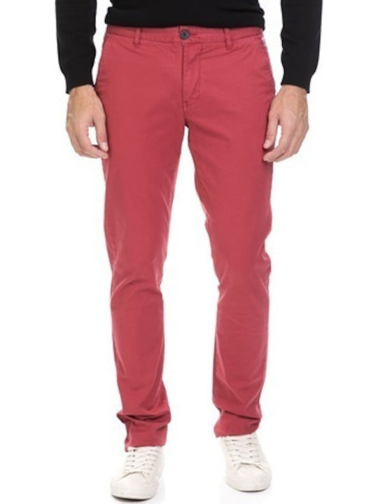Trousers Chino in Regular Fit Berry