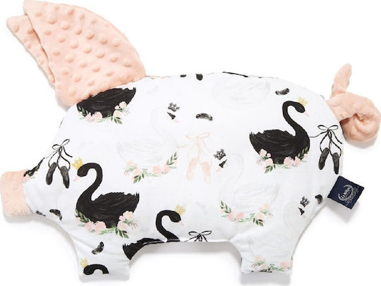 La Millou Sleepy Pig Minky Baby Bed Reducer Pillow White 35x66cm