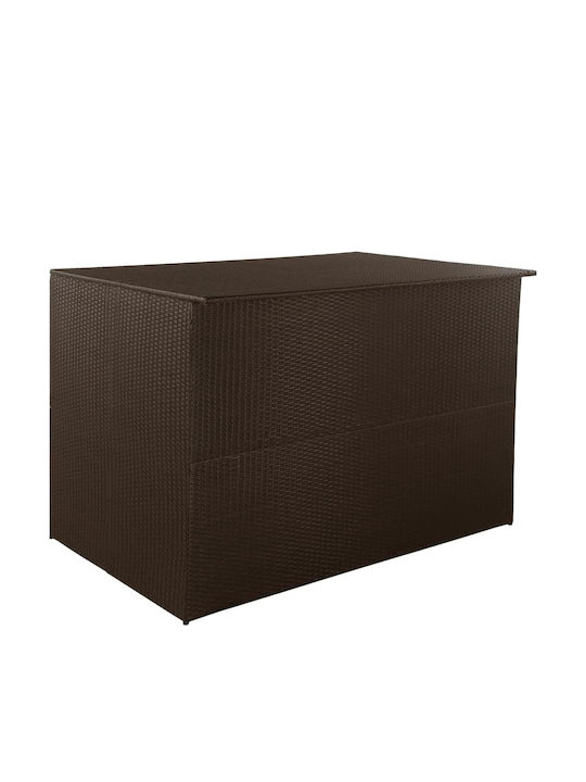 vidaXL Cutie de depozitare pentru exterior Plas...