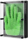 3D Pin Art Green Metal Office Decor Accessory 17.5x12.5x4cm