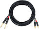 Cordial Cable 2 x 6.3mm male - 2x RCA male 6m (CFU 6 PC)