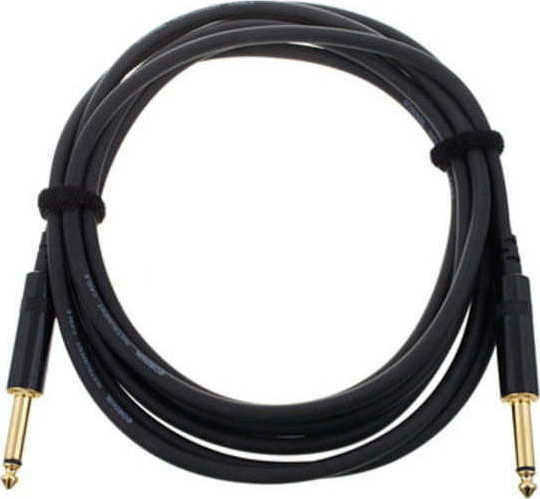 Cordial Kabel 6,3mm Stecker - 6,3mm Stecker 3m Schwarz (CCI 3 PP)