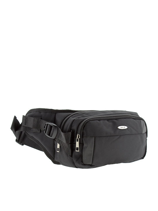 RCM 8046 Magazin online pentru bărbați Bum Bag pentru Talie Negru