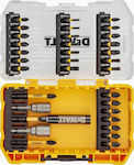 Dewalt Set 33 Schraubendreher-Bits Torq Σετ με Μαγνητικό Εξάρτημα Συγκράτησης