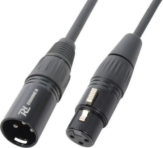 Power Dynamics Bridgecable Кабел XLR мъжки - XLR женски Черен 0.5м CALIN235