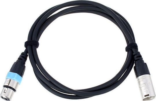 Cordial XLR male to XLR female 1.50m Cable (CCM 1,5 FM)