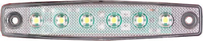 Lumina de Volum a Camionului 10 - 30V - Alb K04-307-WHI