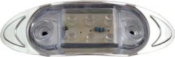 K08-HN160-WHI Truck Volume Light 12 / 24V - White