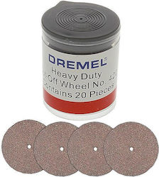 Dremel Δίσκοι Κοπής Βαρέως Τύπου 24mm 2615042032 20τμχ