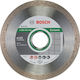 Bosch Diamond Cutting Disc for Tiles Ceramic 115mm Cutting Disc Construction Materials Hole Diameter 115mm 1pcs