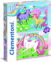 Kinderpuzzle I Believe In Unicorns für 3++ Jahre 20pcs Clementoni