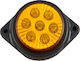 K09-HN146-YEL Truck Volume Light 12 / 24V - Yellow