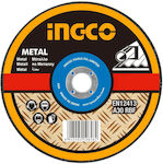 Ingco Δίσκοι Κοπής Μετάλλου 115mm Slicer/Coarse Grater Disc Metal 115mm 10pcs