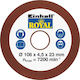 Einhell 4500071 Δίσκος Τροχίσματος 108mm