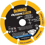 Dewalt Δίσκος Κοπής Inox Διαμαντέ Extreme 115mm Schneidscheibe 115mm 1Stück