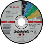 Bosch Δίσκος Κοπής Πολλαπλών Εφαρμογών Rapido 125x1mm 2608602385 1τμχ