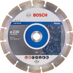 Bosch 2608602601 Cutting Disc Construction Materials 230mm with 23 Teeth 1pcs