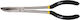Topmaster Long Nose Pliers 275mm Cutting Plier Curved Electrician Length 275mm