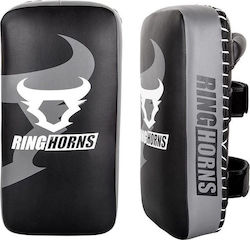 Ringhorns Charger Kick Pads PAO-Pad Kampfsportziele 2 Stücke Schwarze
