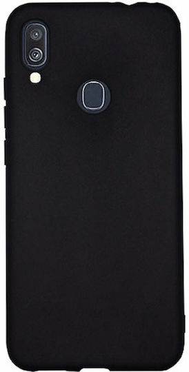 Forcell Back Cover Silicon Negru (Galaxy A40)