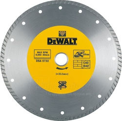 Dewalt Διαμαντόδισκος Δομικών Υλικών 180mm DT3722 1τμχ