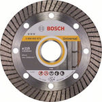 Bosch Διαμαντόδισκος Κοπής Universal Turbo 115mmmm Slicer/Coarse Grater Disc Construction Materials 115mm 1pcs