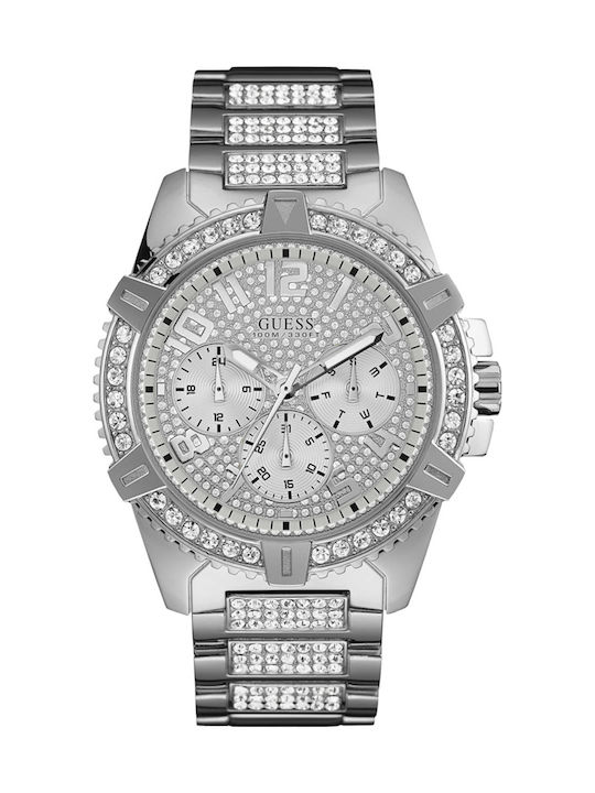 Guess Frontier Γυναικείο Ρολόι 48mm Μπαταρίας μ...