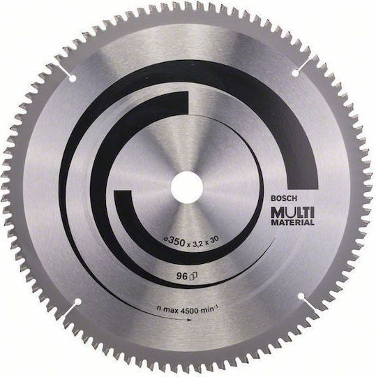 Bosch Cutting Disc Wood Hole Diameter 350mm with 96 Teeth 1pcs