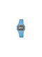 Q&Q Digital Uhr mit Blau Kautschukarmband
