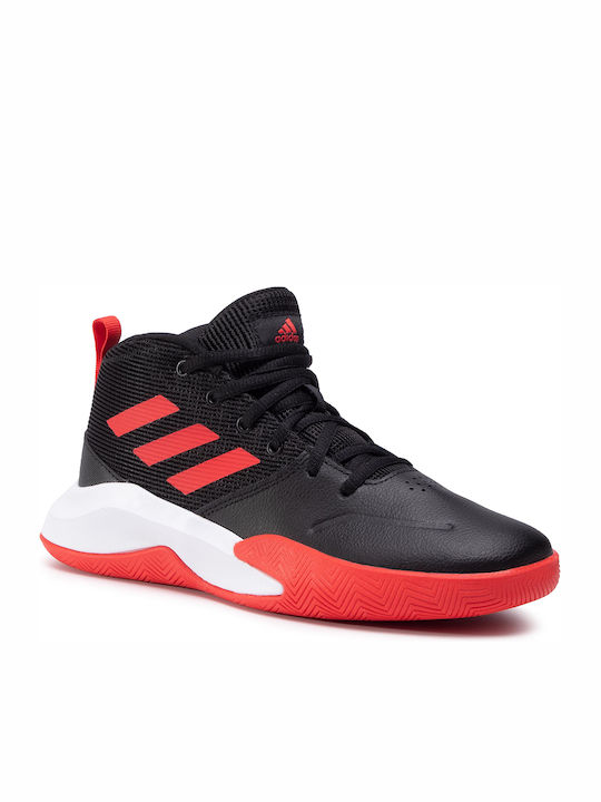 Ownthegame Ownthegame K Kids Sports Shoes Basketball with Laces Core Black / Active Red / Cloud White