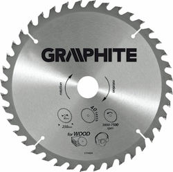 Graphite Δίσκος Κοπής Ξύλου 250mm 40Δόντια 57H684 Δίσκος Κοπής Ξύλου 250mm Graphite Δίσκος Κοπής Ξύλου 250mm 40Δόντια 57H684 Δίσκος Κοπής Ξύλου 250mm
