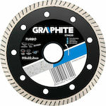 Graphite Διαμαντόδισκος Turbo 115mm 57H620 Slicer/Coarse Grater Disc Construction Materials 115mm 1pcs