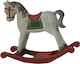 JK Home Decoration Dekorativ Pferd aus Holz 14.5x3.5x13cm 1Stück