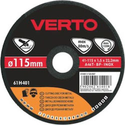 Verto Schleifscheibe Inox 115mm Schleifscheibe Metall 115mm