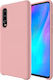 Forcell Soft Back Cover Σιλικόνης Ροζ (Huawei P30)