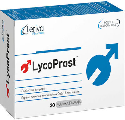 Leriva Pharma Lycoprost Ergänzungsmittel für die Prostatagesundheit 30 Mützen