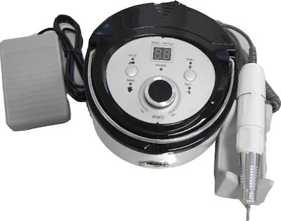 ZS-606 Τροχός Νυχιών Ρεύματος 30000rpm με Πεντάλ σε Μαύρο Χρώμα 45W