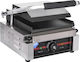 Fresh 150669 Commercial Sandwich Maker with Cast iron Flat Top and Flat Bottom 1800W