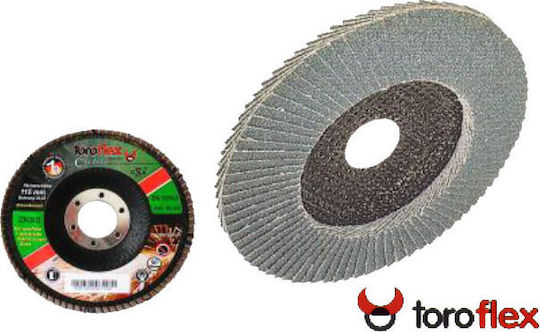 Toroflex Disc de șlefuire Μetal 115mm P40 cu aripi