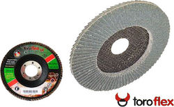 Toroflex Flügelrad Schleifscheibe Korn 80 115mm...