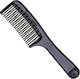 Denman D24 Detangling Hair Comb Black Hair Comb Black