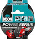 Bison Power Repair Black Self-Adhesive Fabric Tape Black 50mmx10m 1pcs