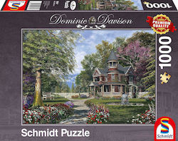 Mansion with Turrets Puzzle 2D 1000 Pieces