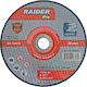 Raider Metal Cutting Disc Pro 230mm Cutting Disc Metal Hole Diameter 230mm 1pcs