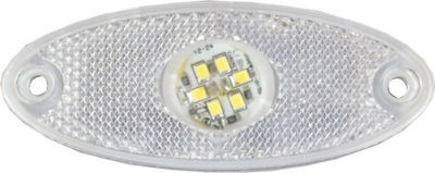 K01-PAD224-WHI Lumina de Volum a Camionului 12 / 24V - Alb