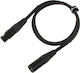 Pro snake Кабел XLR мъжки - XLR женски Черен 1м TPM 1,0