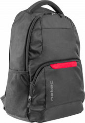 Natec Eland Tasche Rucksack für Laptop 15.6" in Schwarz Farbe