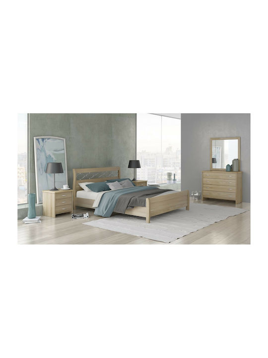 Schlafzimmer Set No 27 Latte 150x200cm 5Stück